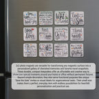 Bible Verse Fridge Magnets - Set of 12