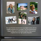 Personalized Photo Magnets - 2 x 3 Inch - Cooper & Charlie