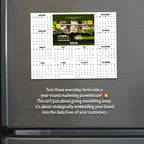 2026 Executive Photo Magnet Calendar - 8.5 x 11 inch - Cooper & Charlie