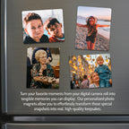 Personalized Photo Magnets - 4 x 5 Inch - Cooper & Charlie