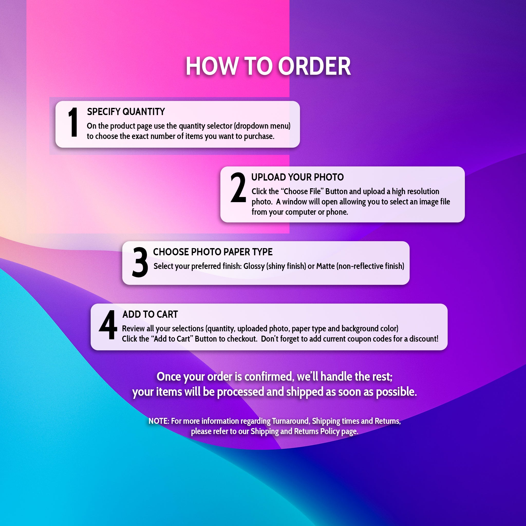 2026 Personalized Photo Magnet Calendar - 8.5 x 11 inch - Cooper & Charlie