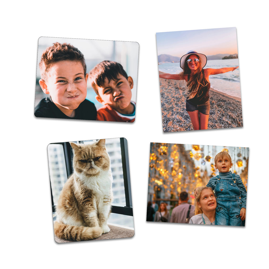 Personalized Photo Magnets - 4 x 5 Inch - Cooper & Charlie