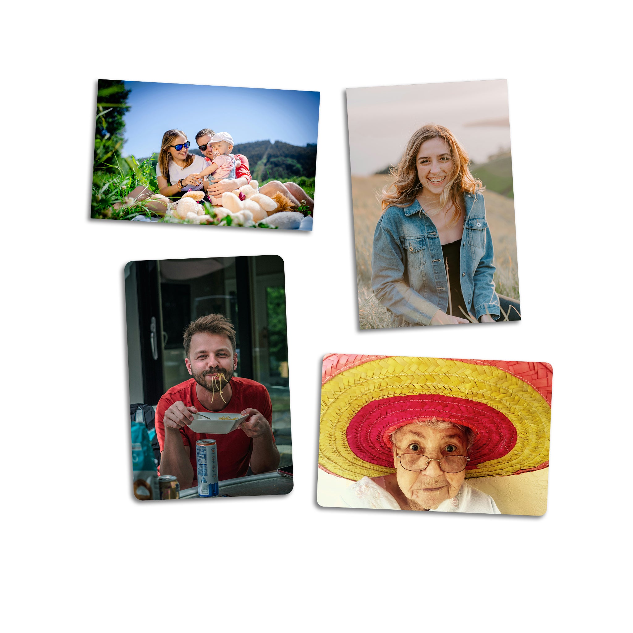 Personalized Photo Magnets - 2 x 3 Inch - Cooper & Charlie