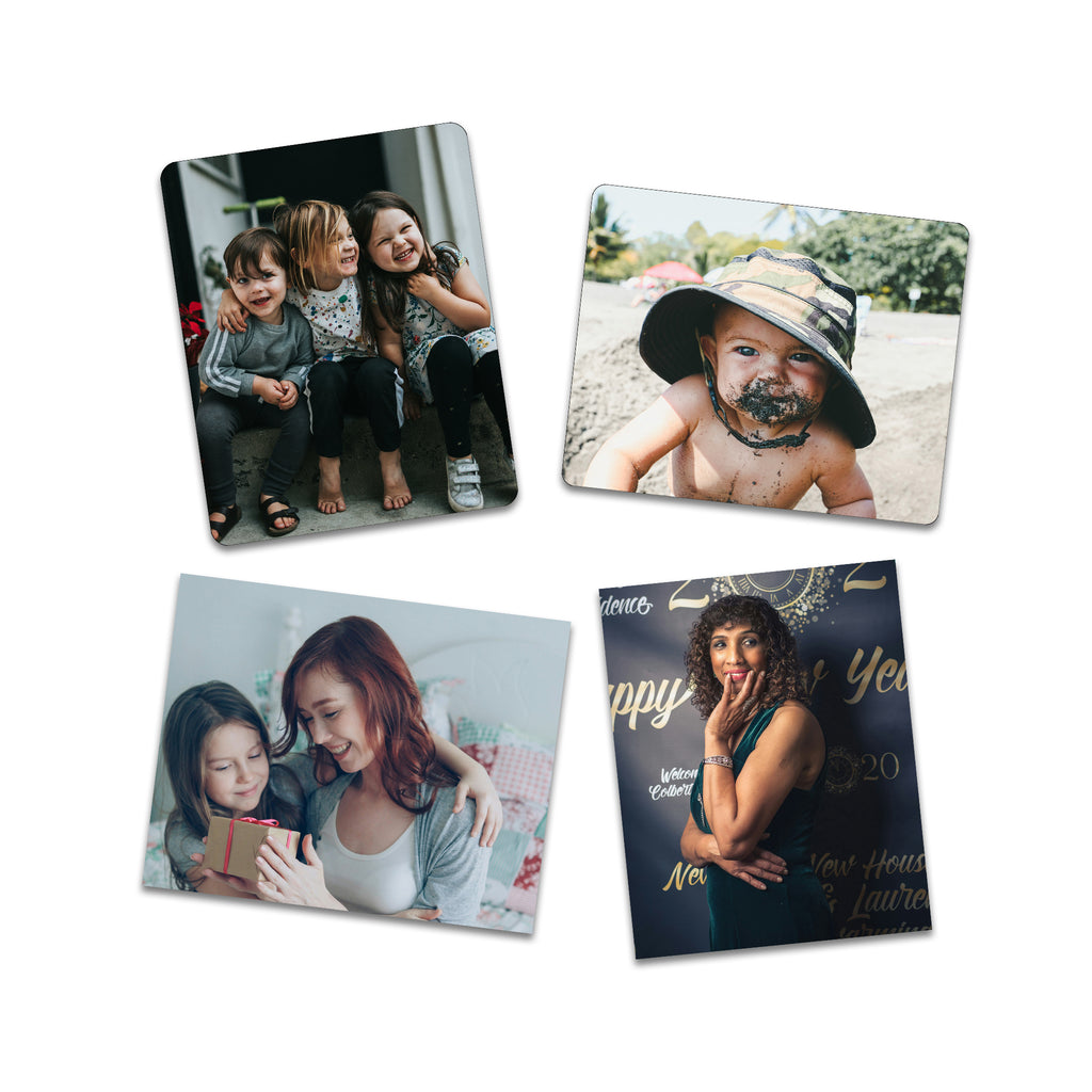 Personalized Photo Magnets - 4 x 5 Inch - Cooper & Charlie