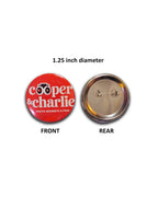 Round 1.25 inch Custom Button Pins - Cooper & Charlie