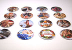 Round 2.25 inch Photo Magnets - Cooper & Charlie