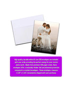 Save the Date Photo Magnets 4 x 5 inch - Single Photo with Elegant Font - Cooper & Charlie