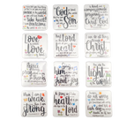 Bible Verse Fridge Magnets - Set of 12